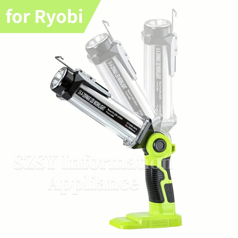Outdoor Camping Adventure Lamp - LED Work Light for Ryobi ONE+