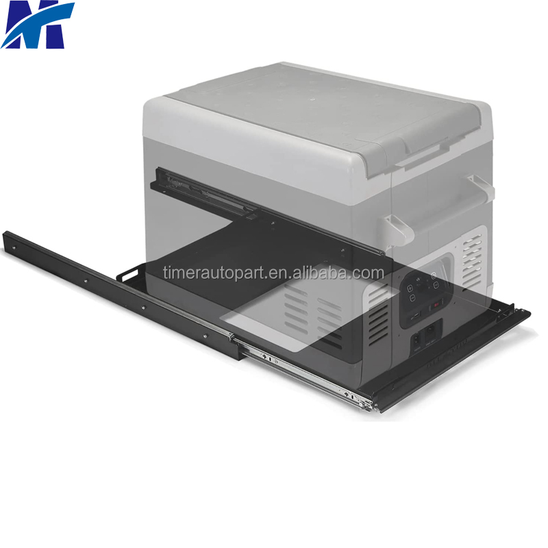 Outdoor Camping Ute - 2026 Drop Down Metal Fridge Slide