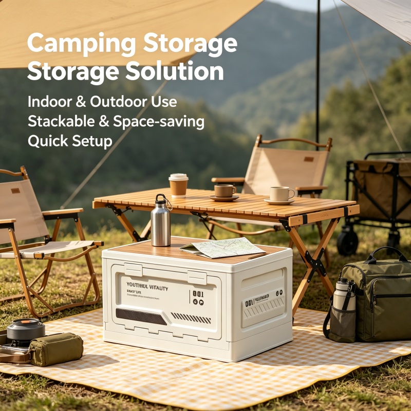 Outdoor Camping Stores - Outdoor Storage Box Camping Folding Box