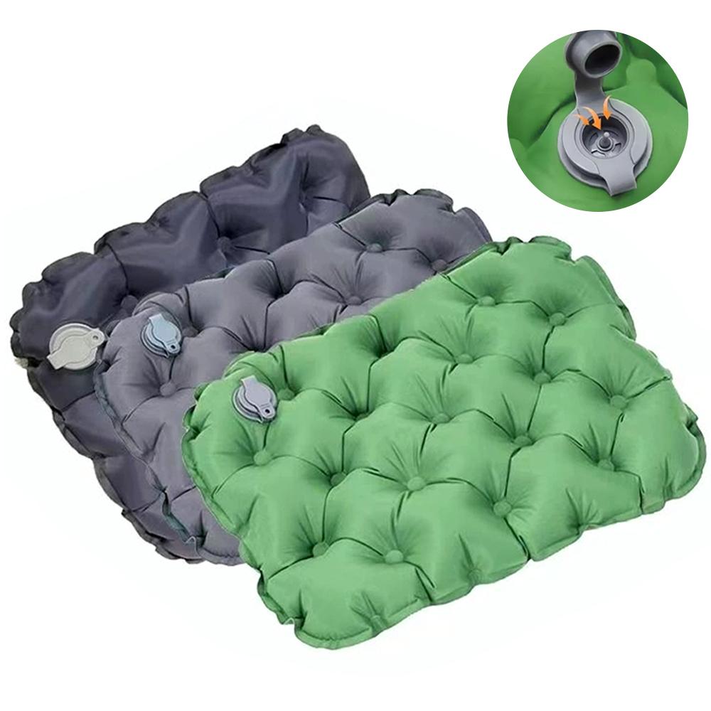 Outdoor Camping Rug Waterproof - Portable Inflatable Seat Cushion Outdoor Camping