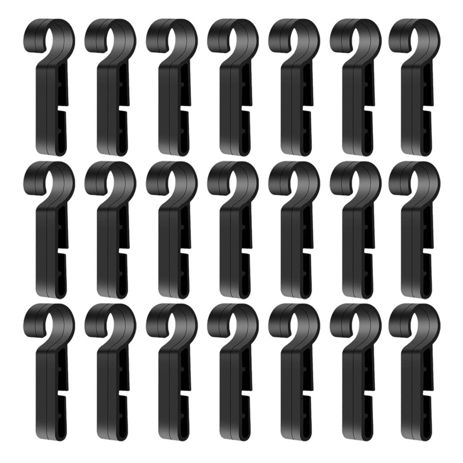 Headlamp - 40Pcs Light Clips Hard Hat Headlamp
