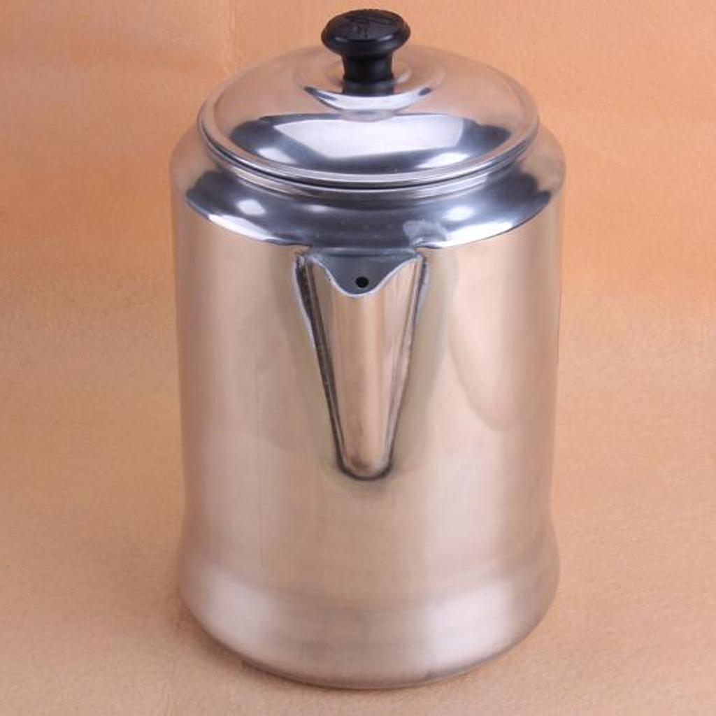Camp Percolator Coffee - Camping Aluminum Coffee Pot Portable Water