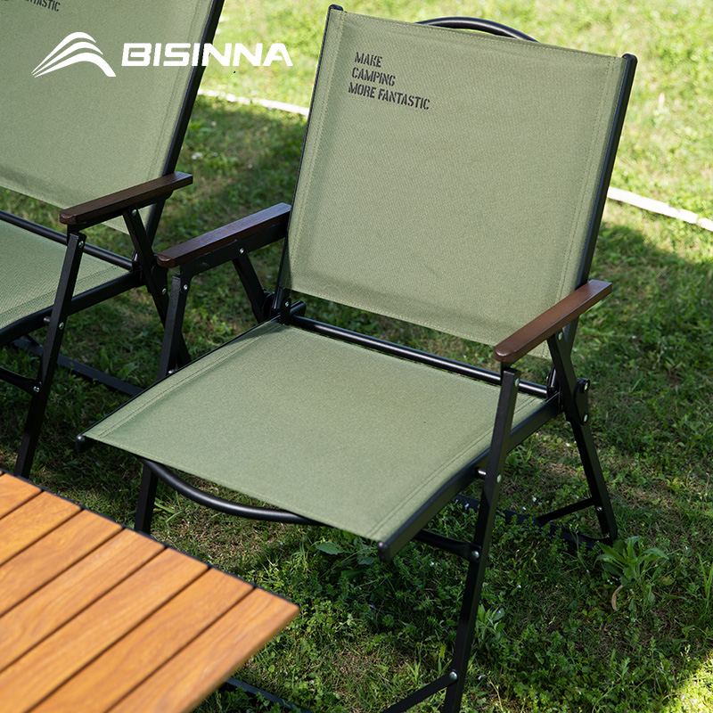 BISINNA Outdoor Folding Campin - Outdoor Camping Table And Chairs ulasan dan harga