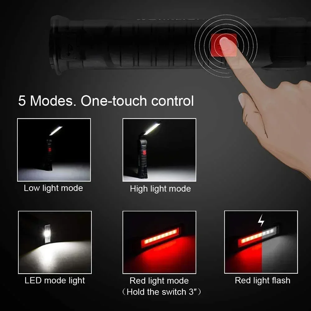 1-5PCS Multifunctional Folding - Outdoor Camping Adventure Lamp ulasan dan harga