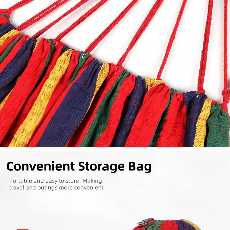 Thick Canvas Outdoor Hammock S - Outdoor Camping Stores ulasan dan harga