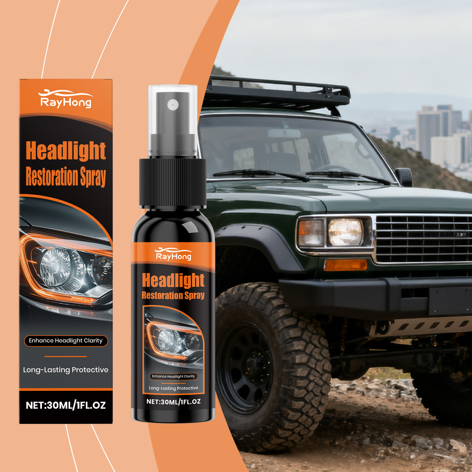 30ml Headlight Restoration Spr - Headlamp ulasan dan harga
