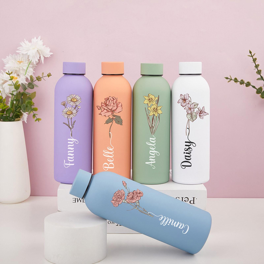 Customized Floral Water Bottle - Outdoor Camping Items ulasan dan harga