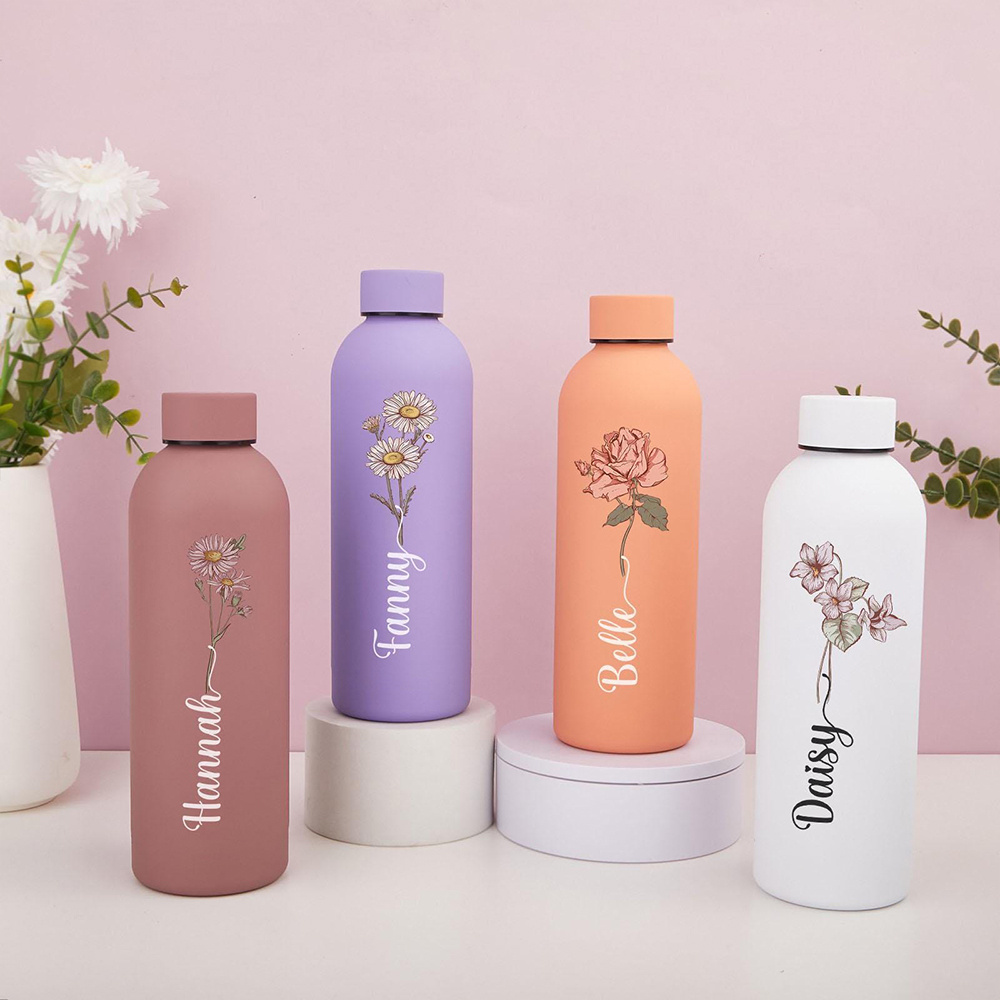 Customized Floral Water Bottle - Outdoor Camping Items ulasan dan harga