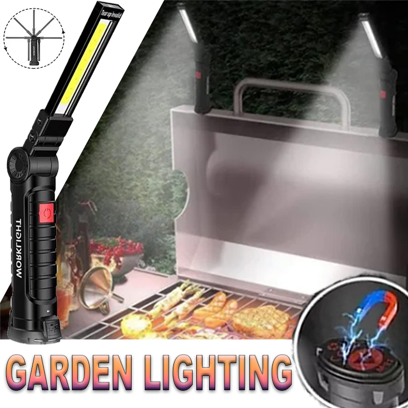 Portable LED Flashlight with M - Outdoor Camping Lampe ulasan dan harga