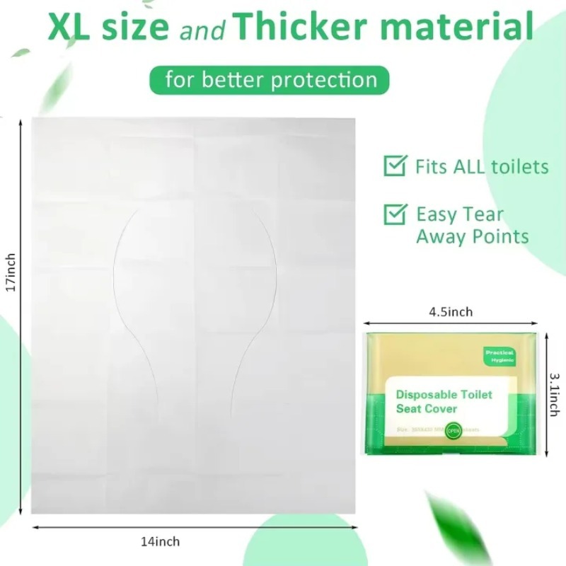 10-120PCS Disposable Toilet Se - Outdoor Camping Rug Waterproof ulasan dan harga