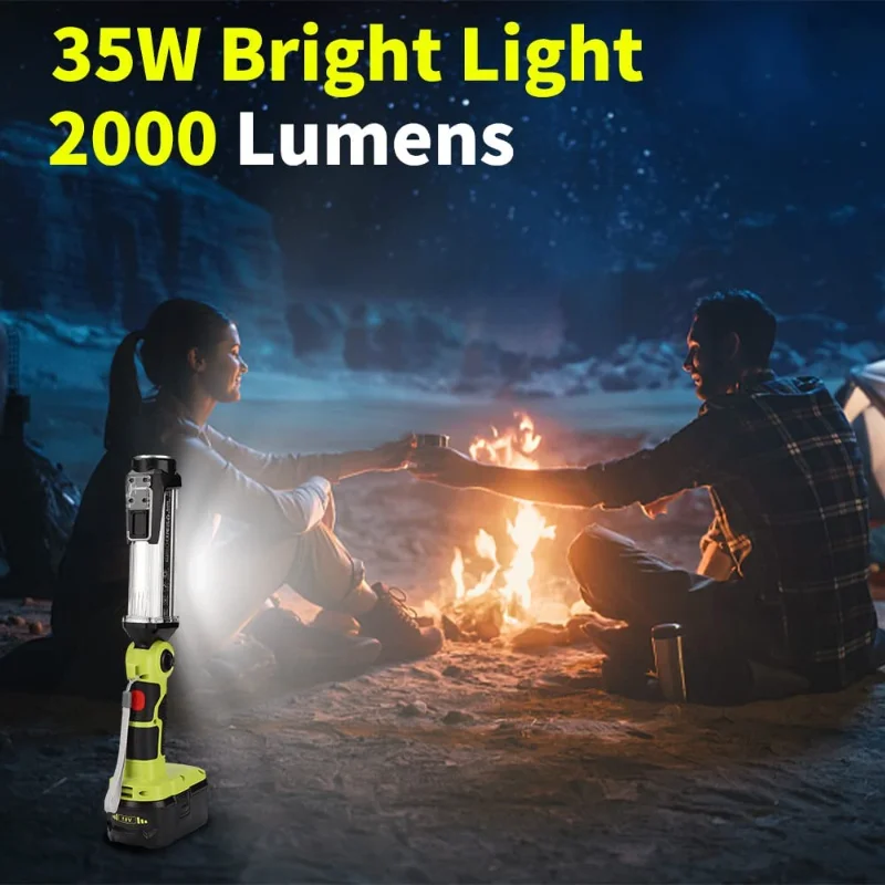 LED Work Light for Ryobi ONE+  - Outdoor Camping Adventure Lamp ulasan dan harga