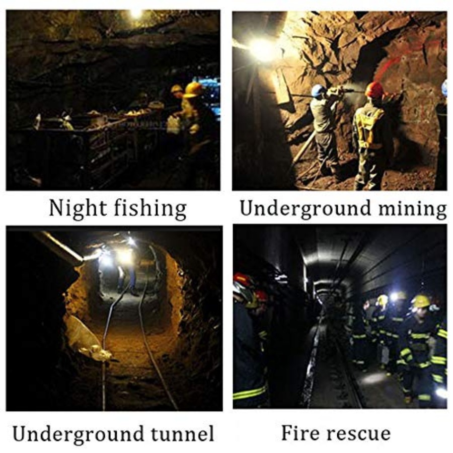 Rechargeable LED Mining Headla - Headlamp ulasan dan harga