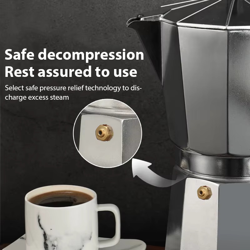 Aluminum Coffee Kettle Latte P - Camp Percolator Coffee ulasan dan harga