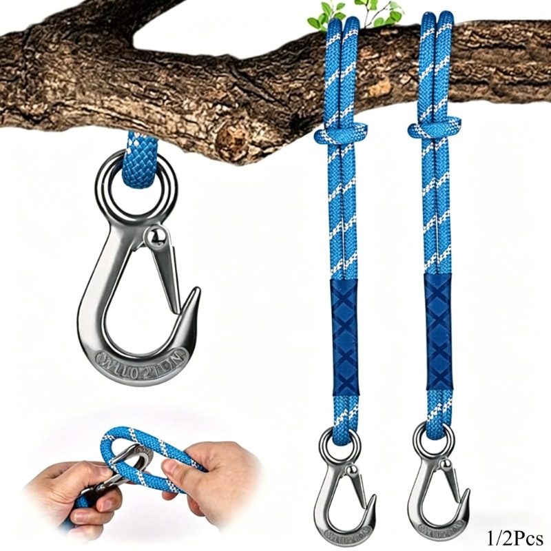 1/2Pcs Wear Resistant Metal Ho - Outdoor Camping Decke ulasan dan harga