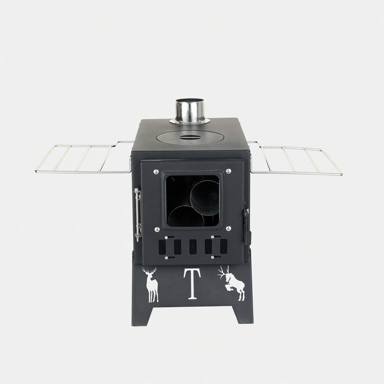 Portable Stainless Steel Wood  - Outdoor Camping Wood Burning Stove ulasan dan harga