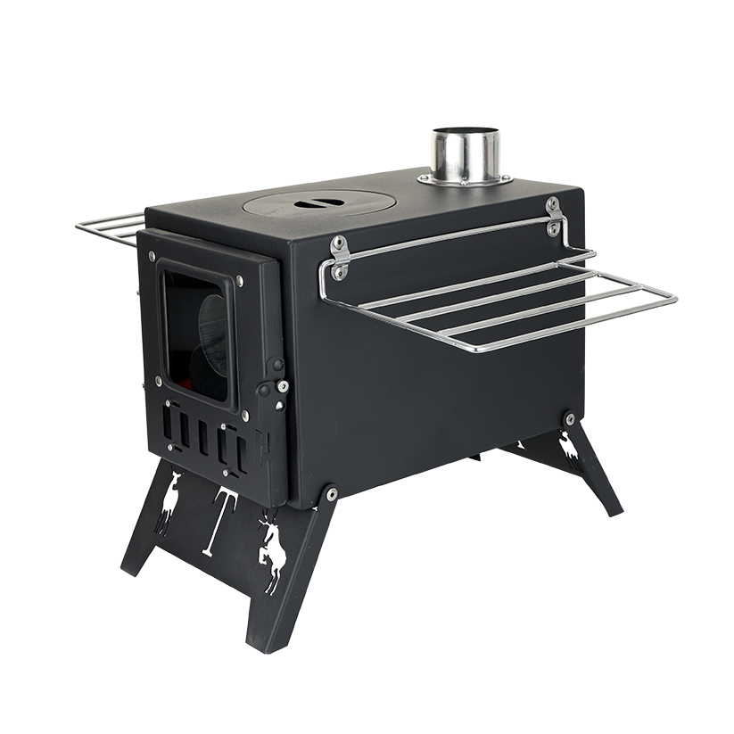 Portable Stainless Steel Wood  - Outdoor Camping Wood Burning Stove ulasan dan harga