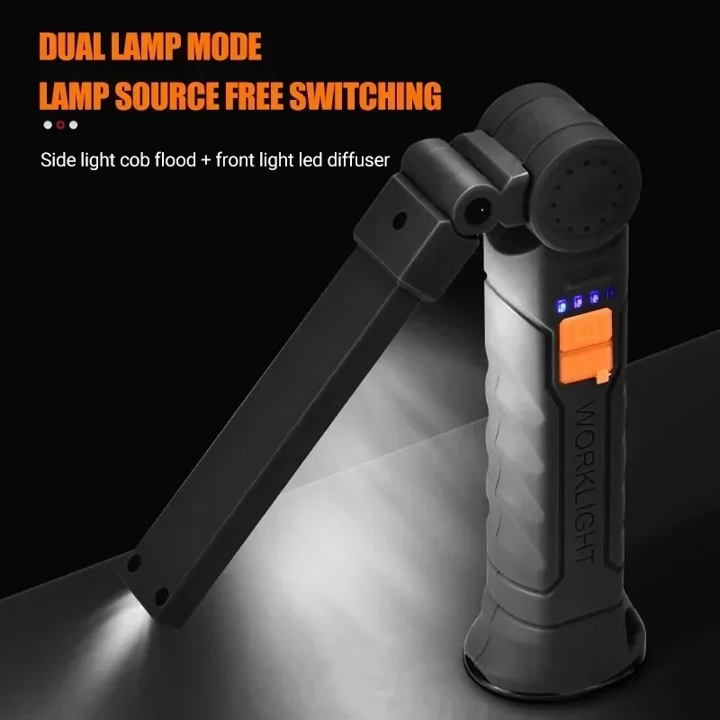 Portable COB LED Flashlight US - Outdoor Camping Adventure Lamp ulasan dan harga