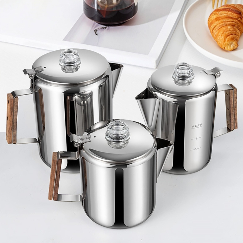 Sturdy Nonrust Steel Camping C - Camp Percolator Coffee ulasan dan harga