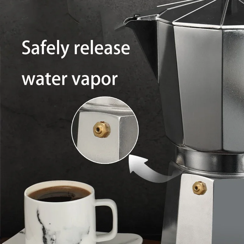 Multi-Size Aluminum Moka Pot C - Camp Percolator Coffee ulasan dan harga