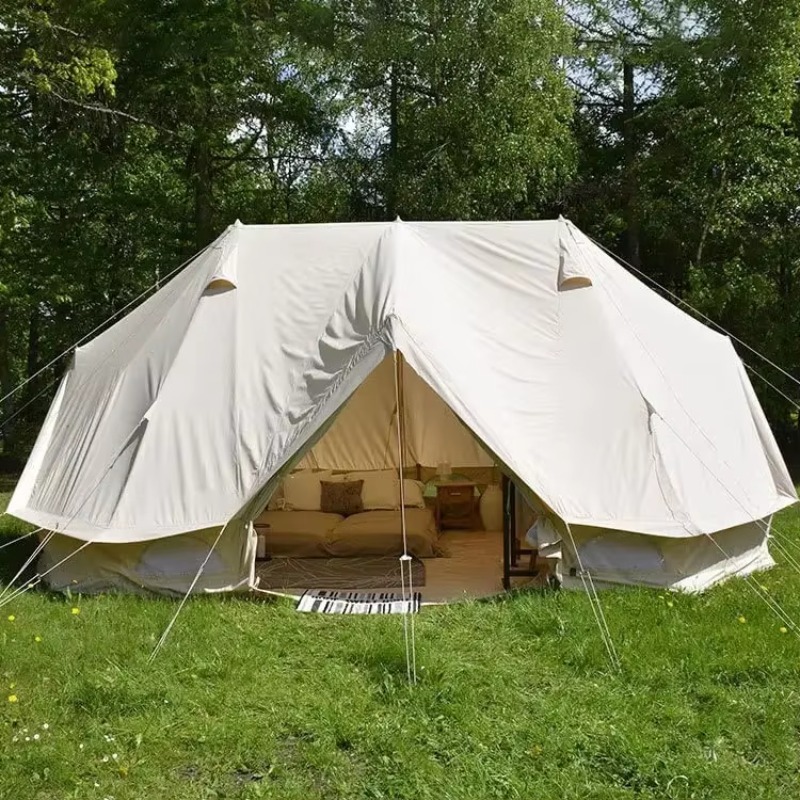 2026   Large 4 Season Cotton C - Outdoor Yurt Camping ulasan dan harga
