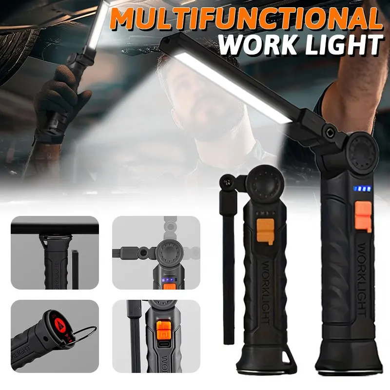 Rechargeable Magnetic Work Lig - Outdoor Camping Lampe ulasan dan harga