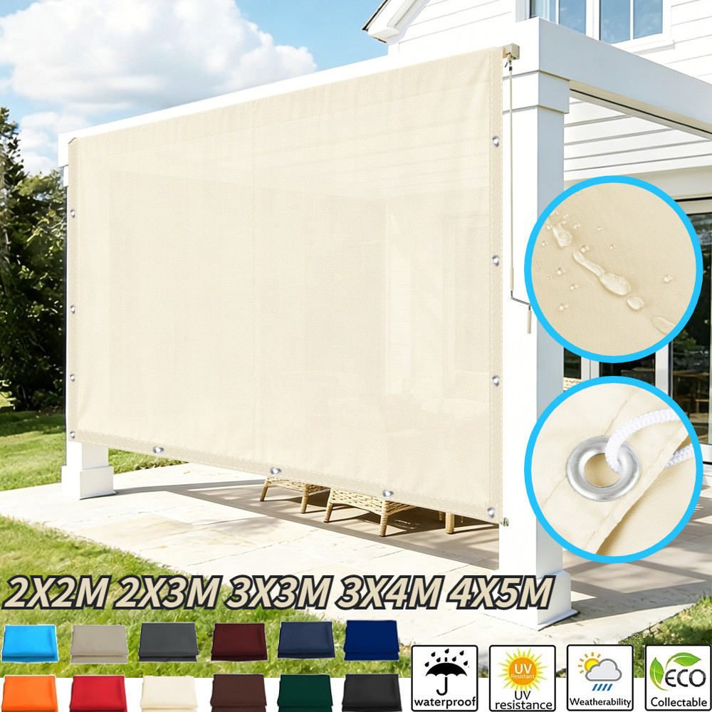 5x4m 4x3m 3x2m Garden Sun Shad - Outdoor Camping Tent Waterproof ulasan dan harga
