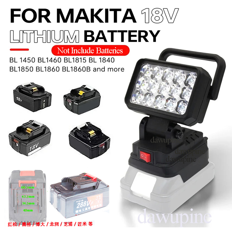 For Makita 18V Li-ion Battery  - Outdoor Camping Adventure Lamp ulasan dan harga