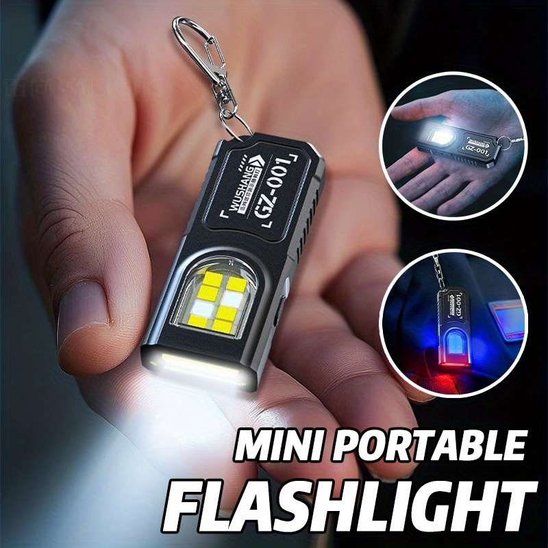 Powerful Mini COB LED Keychain - Outdoor Camping Adventure Lamp ulasan dan harga