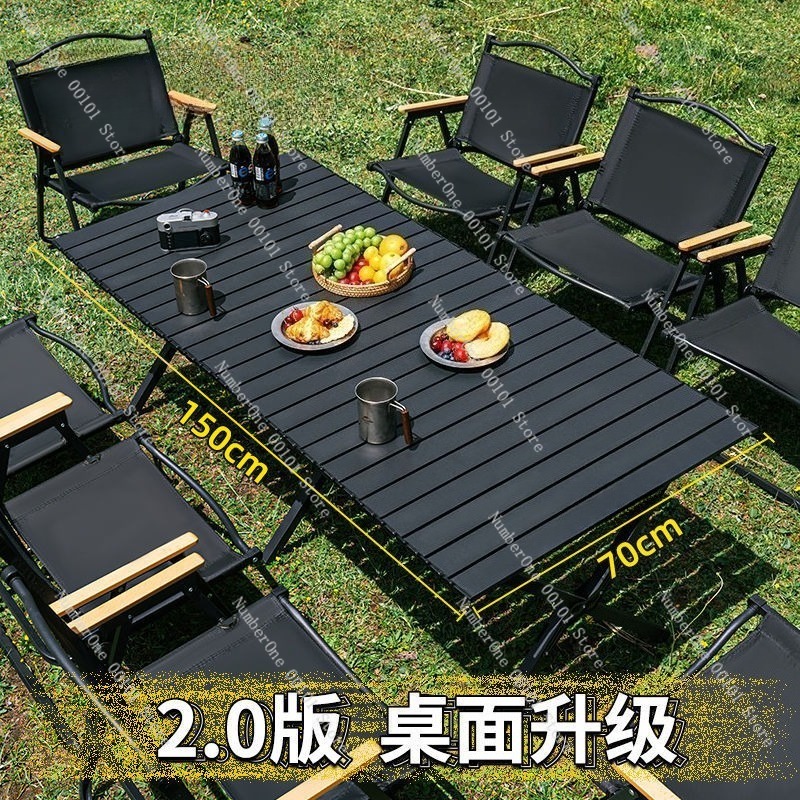Portable Outdoor Folding Campi - Outdoor Camping Table And Chairs ulasan dan harga