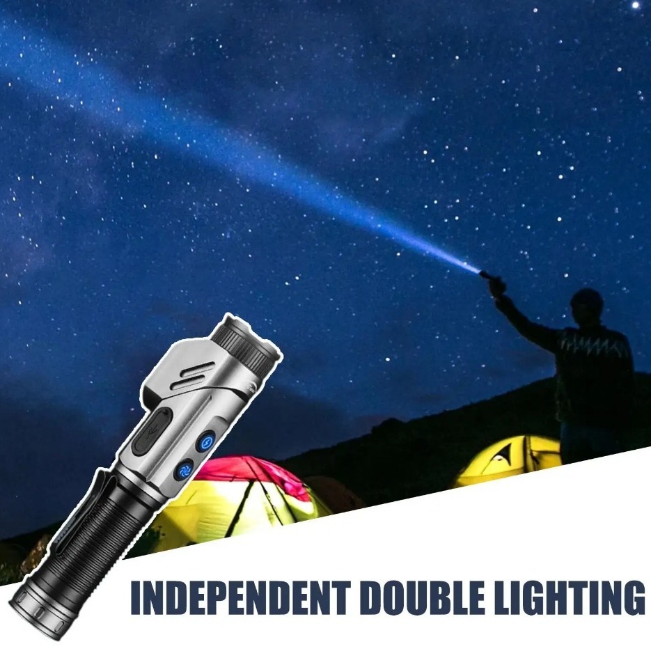Powerful Mini LED Flashlight 9 - Outdoor Camping Lampe ulasan dan harga