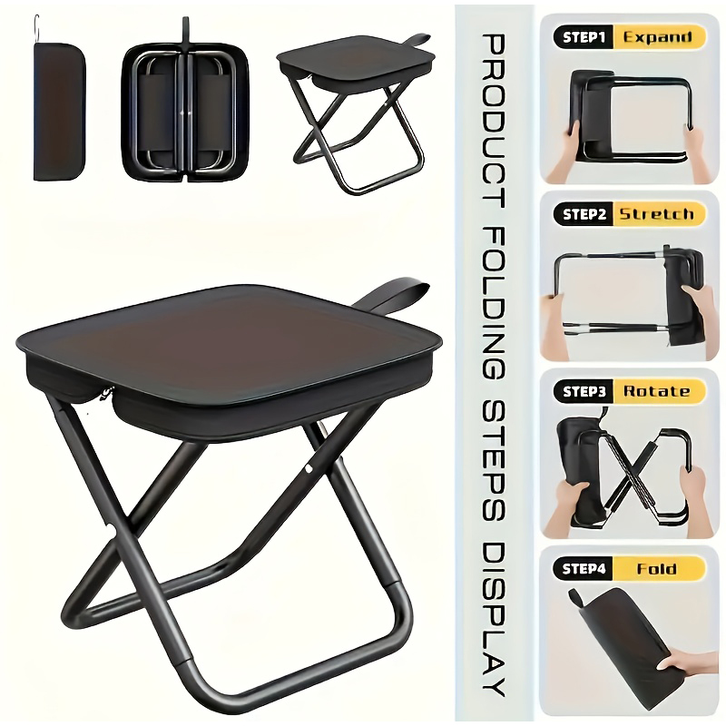  Folding Fishing Stool Portab - Outdoor Camping Stores ulasan dan harga
