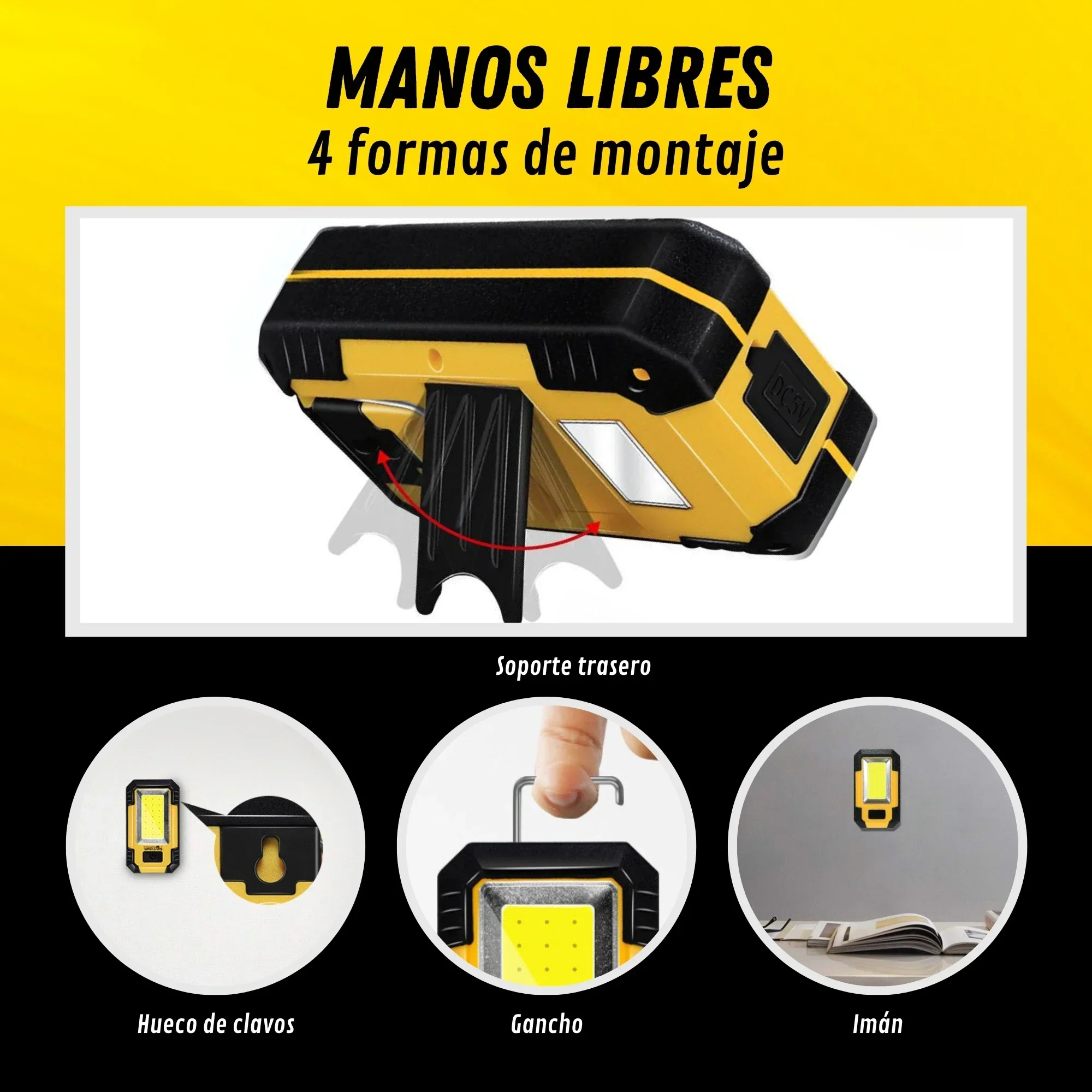 4000MaH Rechargeable Work Ligh - Outdoor Camping Adventure Lamp ulasan dan harga