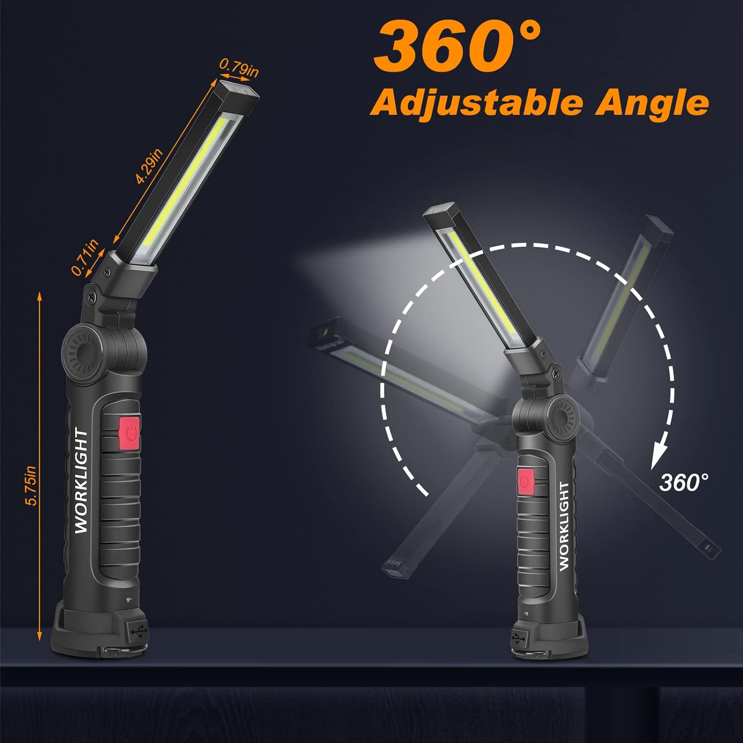 Portable Handheld Flashlight U - Outdoor Camping Adventure Lamp ulasan dan harga