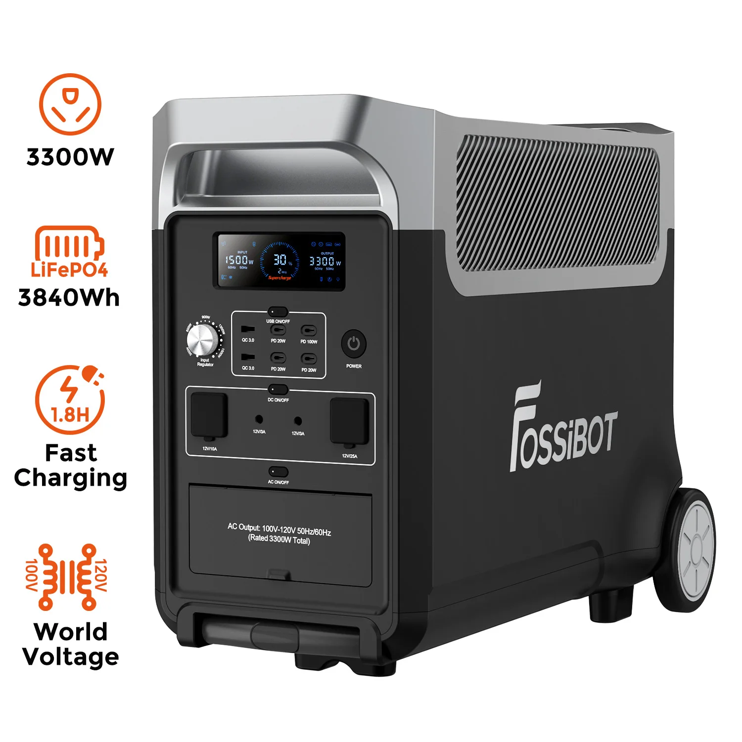 Fossibot F3600 Pro Generator W - Portable Power Station ulasan dan harga