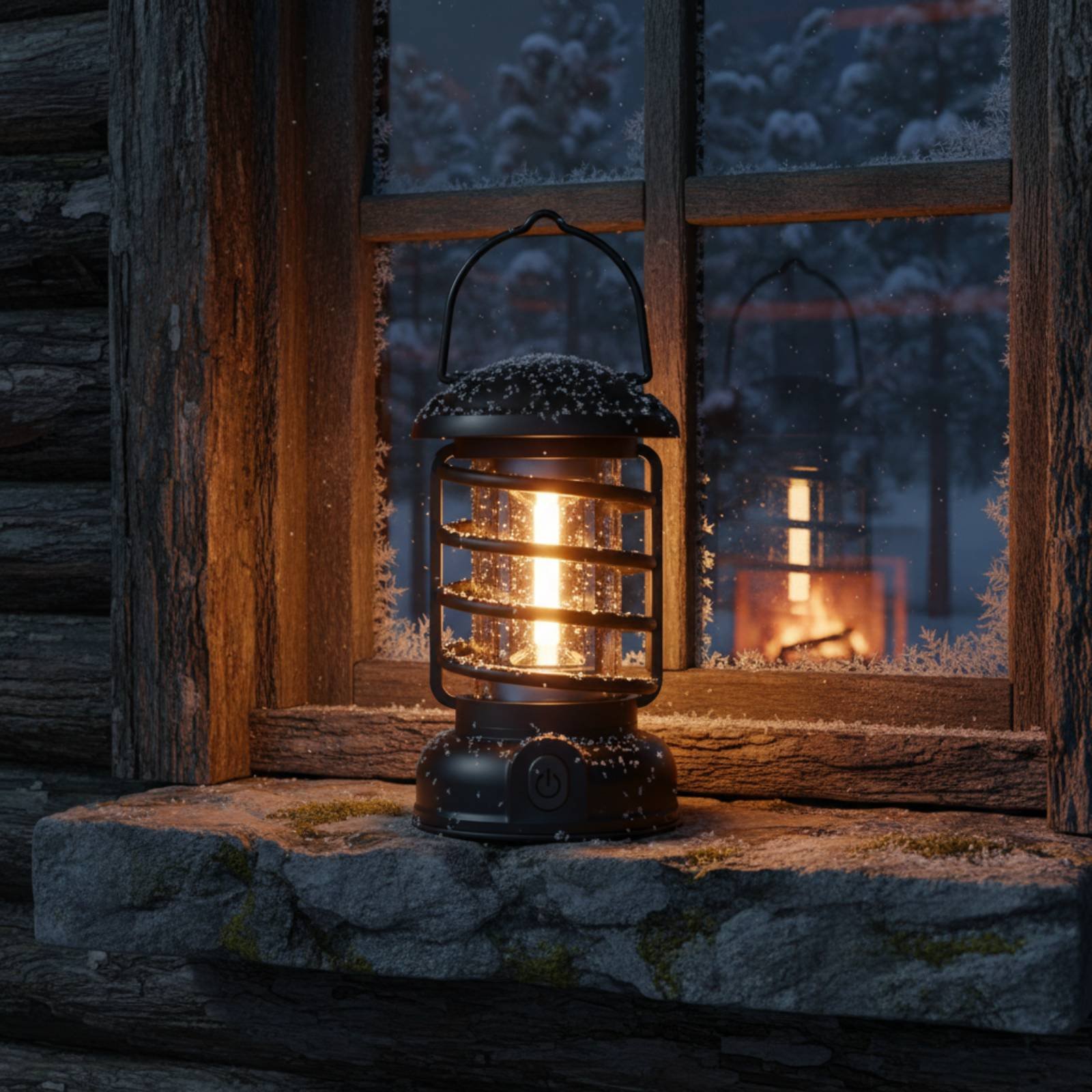 Retro Camping Lantern Two-Way  - Outdoor Camping Lampe ulasan dan harga
