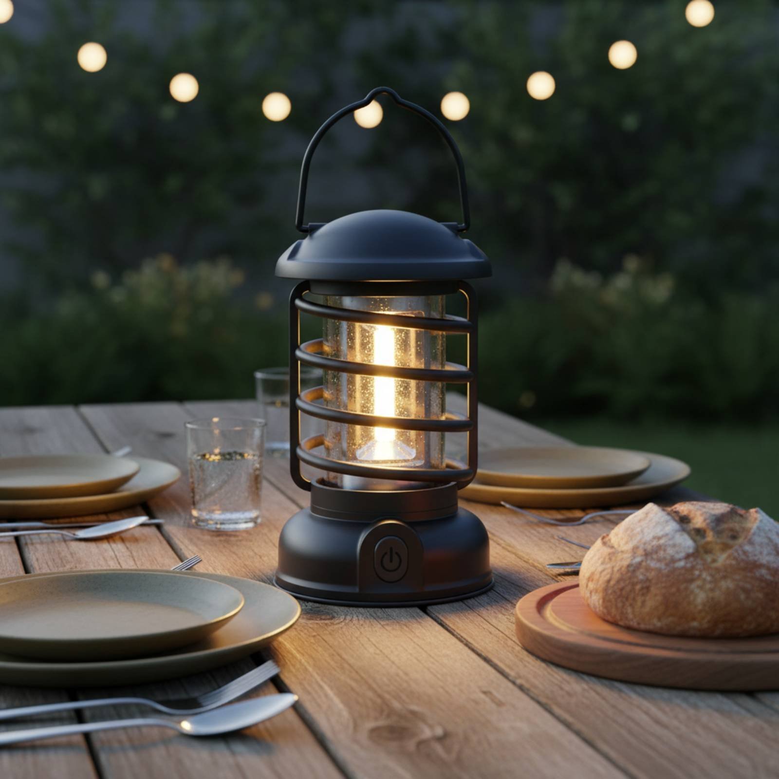 Retro Camping Lantern Two-Way  - Outdoor Camping Lampe ulasan dan harga
