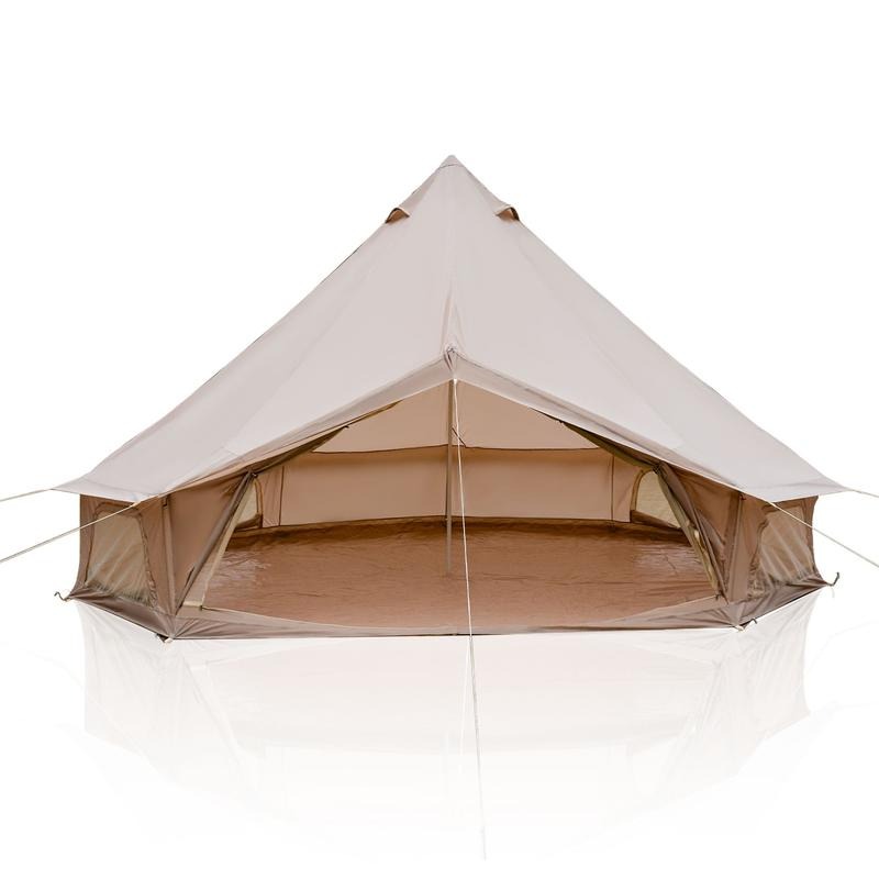 4 Season Bell Tent 16.4FT, Bei - Outdoor Yurt Camping ulasan dan harga