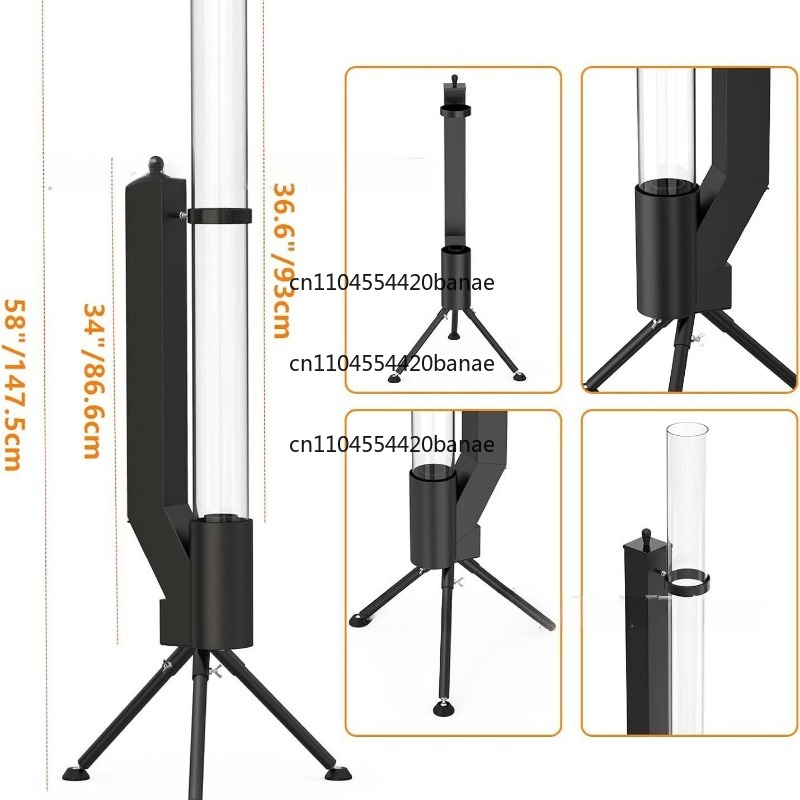 Vertical wood-burning rocket s - Outdoor Camping Wood Burning Stove ulasan dan harga