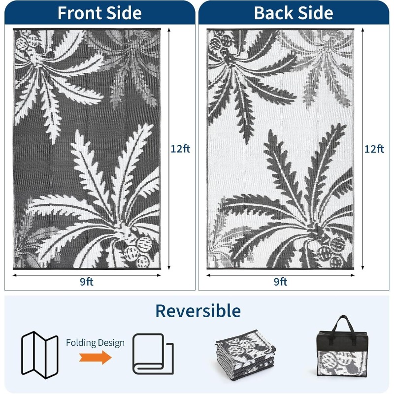 Waterproof Outdoor Rug Reversi - Outdoor Camping Decke ulasan dan harga