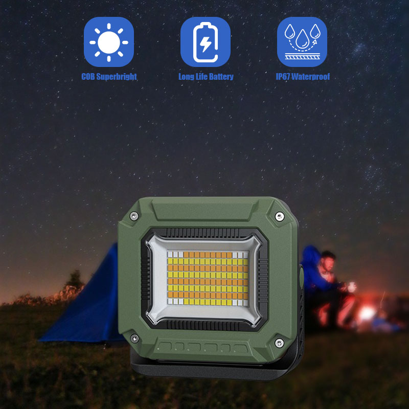 VOLODYMYR LED Camping Tent Lig - Outdoor Camping Tent Waterproof ulasan dan harga