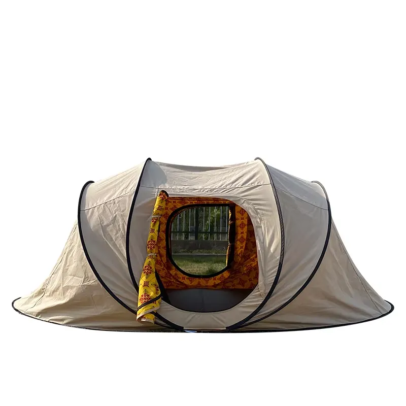 High Quality Double Layer Four - Outdoor Camping Tent Waterproof ulasan dan harga