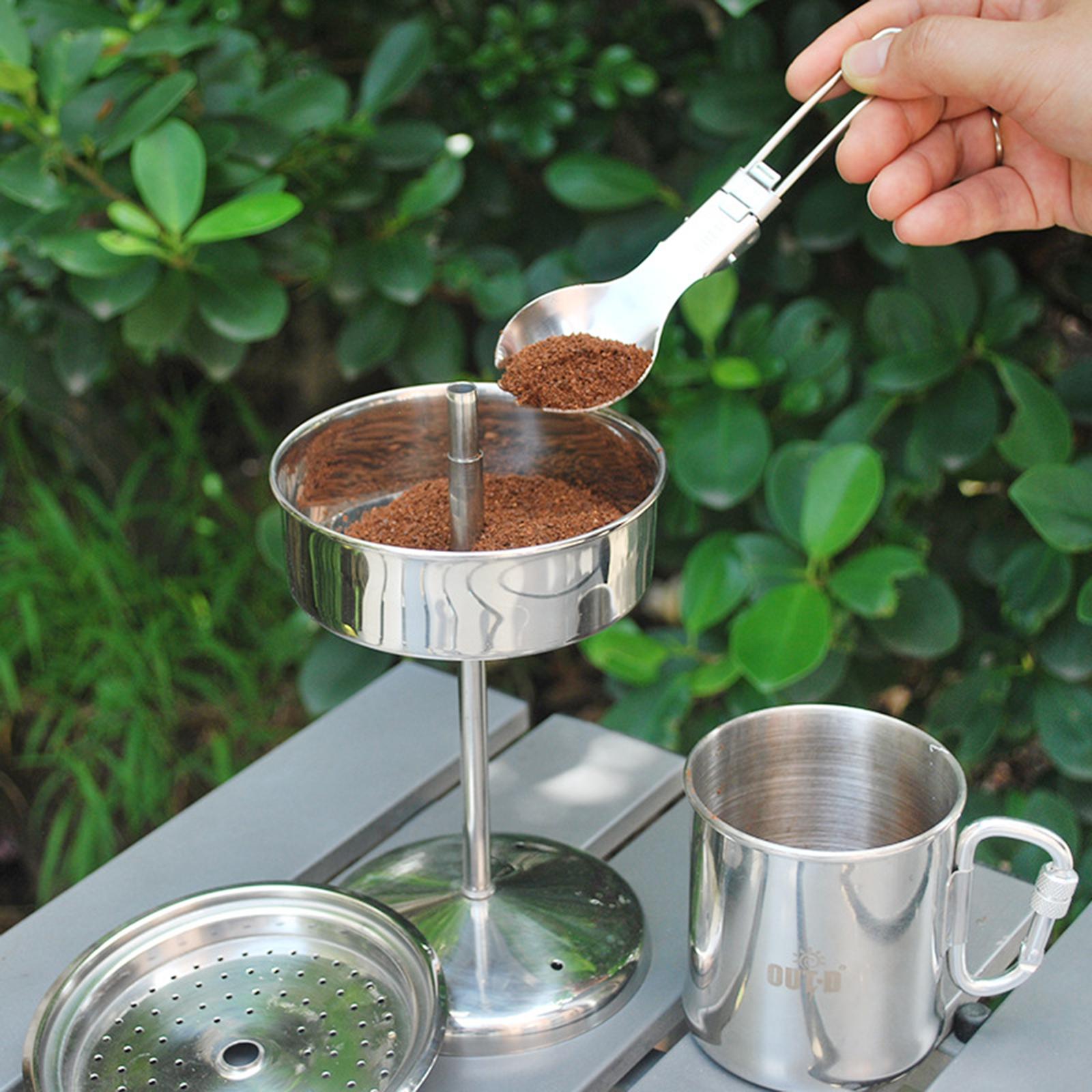Outdoor Stainless Steel Campin - Camp Percolator Coffee ulasan dan harga