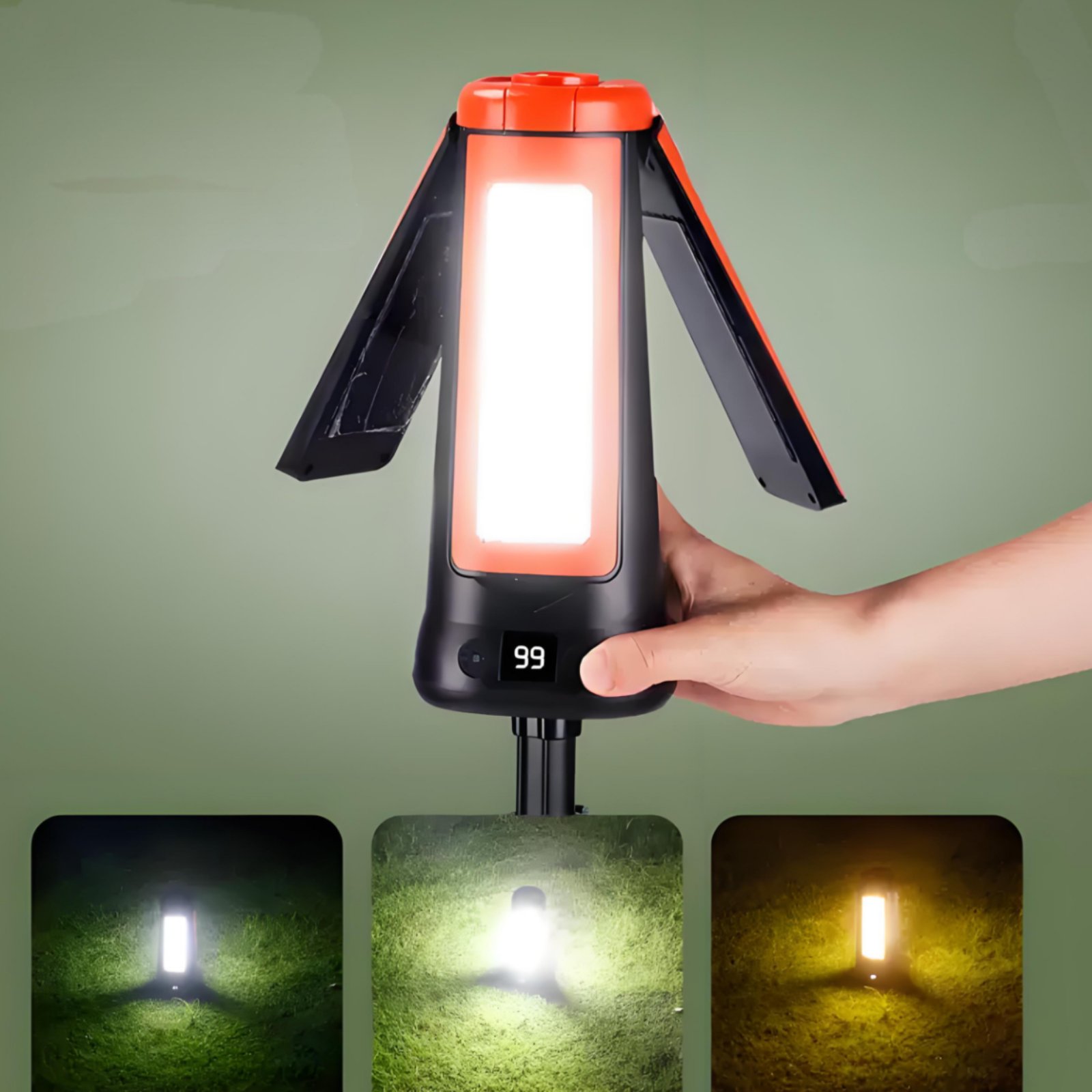Telescopic Tent Lamp Adjustabl - Outdoor Camping Lampe ulasan dan harga