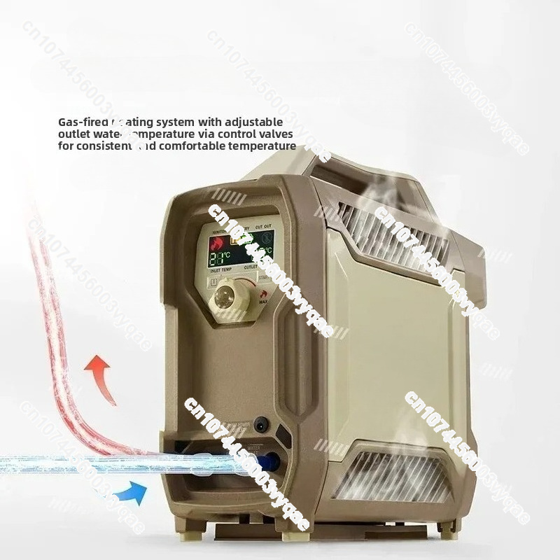 Portable Electric Shower Heate - Outdoor Camping Heater ulasan dan harga