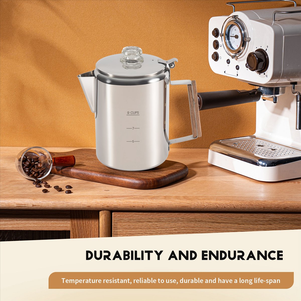 HITL Coffee Percolators Stovet - Camp Percolator Coffee ulasan dan harga
