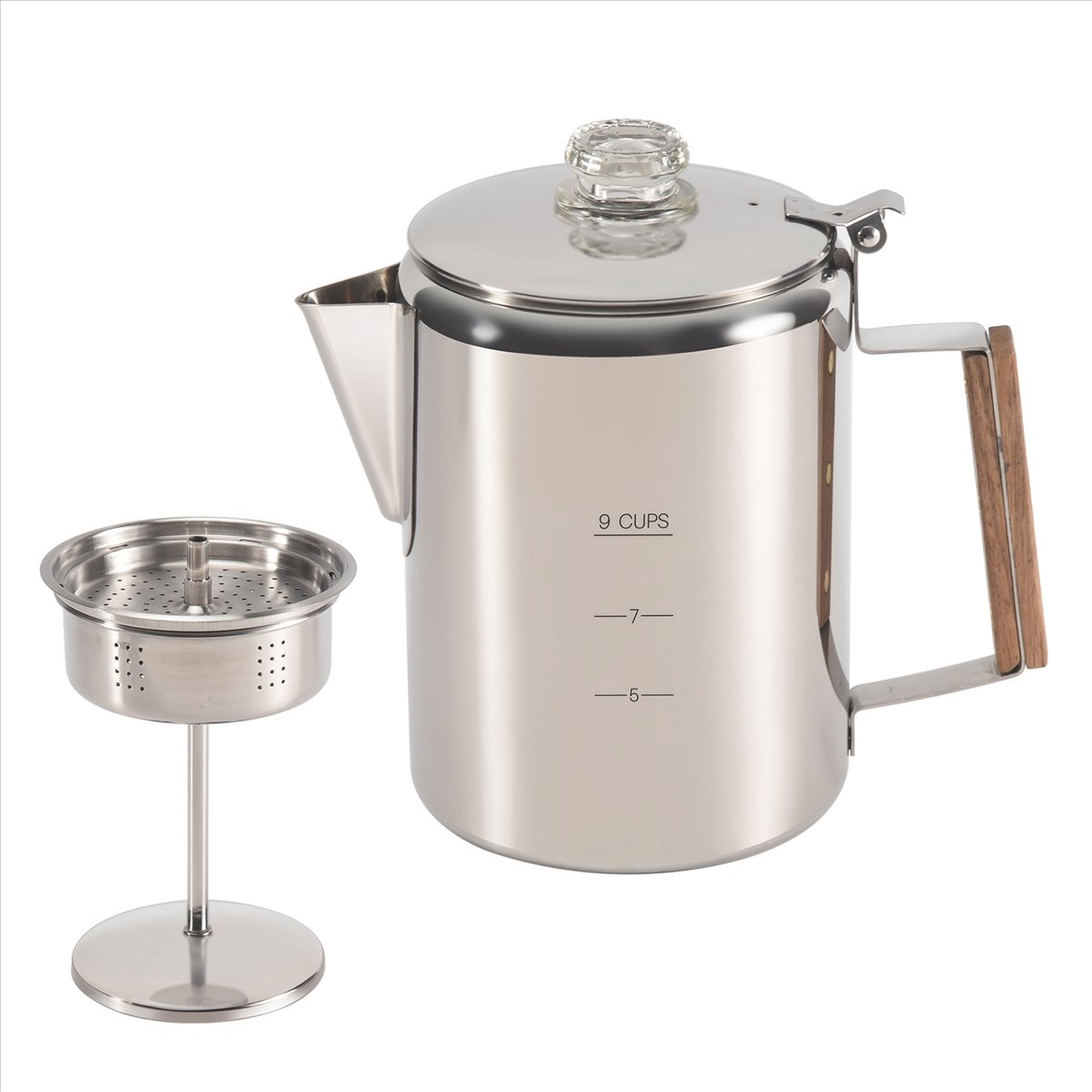 HITL Coffee Percolators Stovet - Camp Percolator Coffee ulasan dan harga