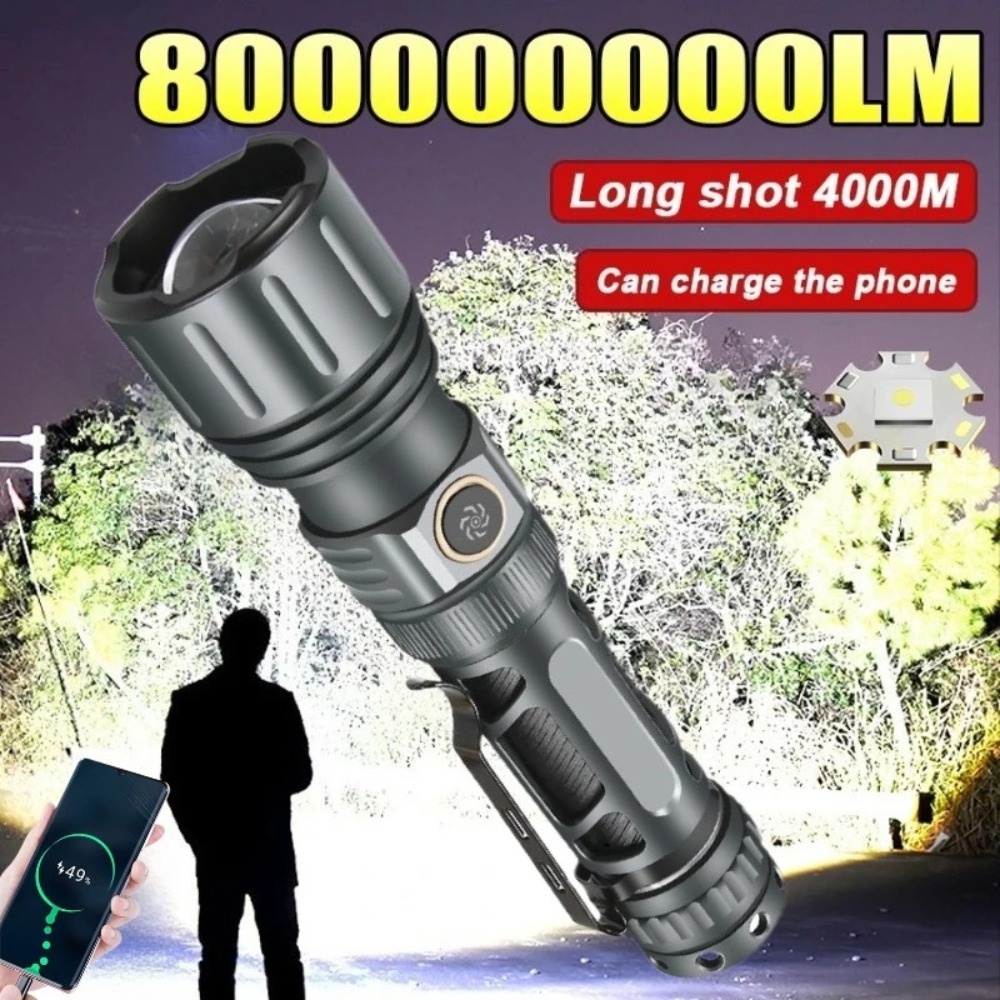 Super Bright Flashlight Portab - Outdoor Camping Lampe ulasan dan harga