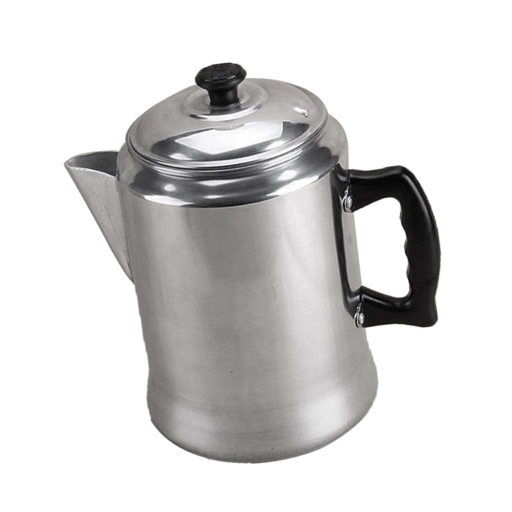 Camping Aluminum Coffee Pot Po - Camp Percolator Coffee ulasan dan harga