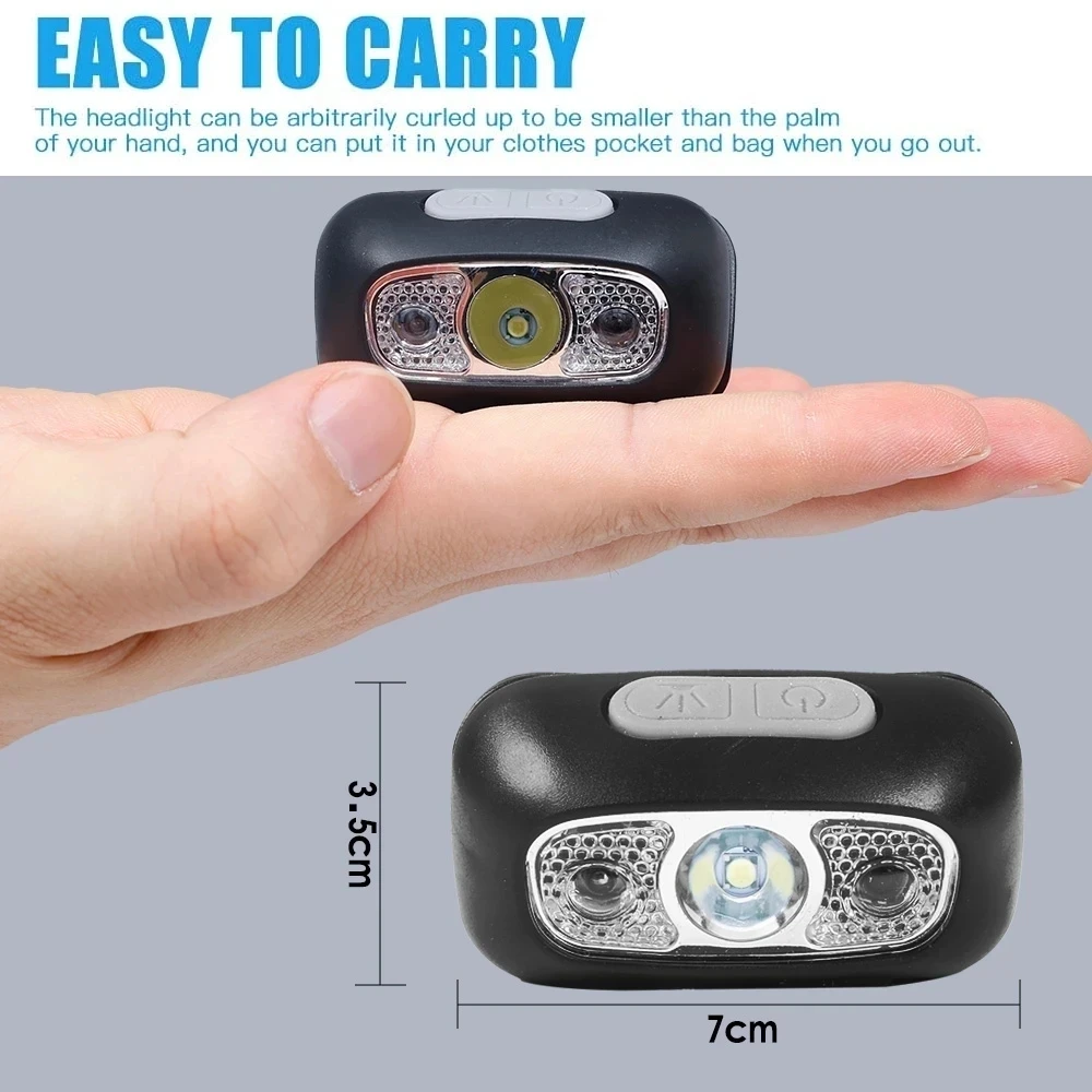 Strong Light Headlamp Portable - Headlamp ulasan dan harga