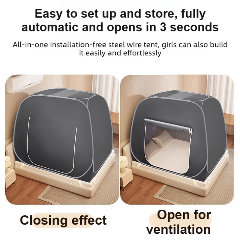2026 New Grey /Blue Single Doo - Outdoor Yurt Camping ulasan dan harga